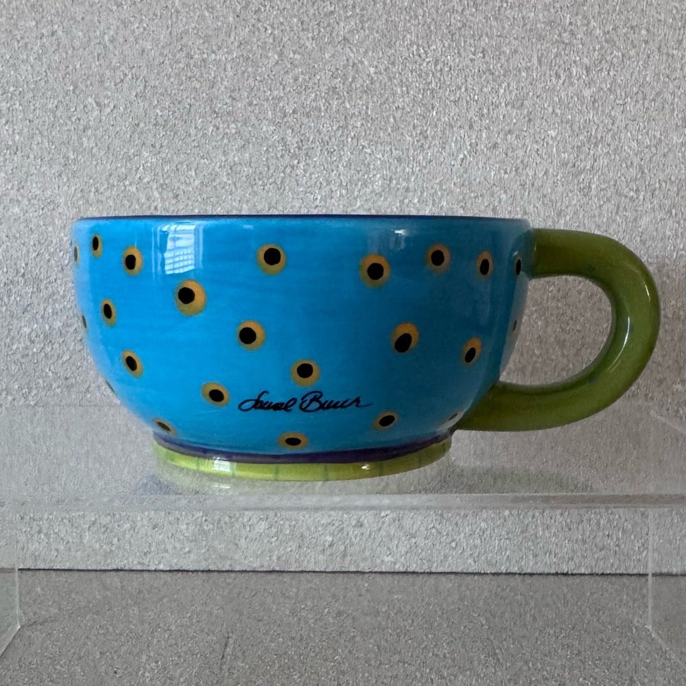 Vintage Laurel Burch Replacement Mug for Cat Teapot for One with Cup Ganz